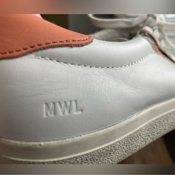 Madewell Low Top Cloud Sneakers Sweet Tulip Snake Pattern Trendy Size 8.5 - Picture 5 of 7